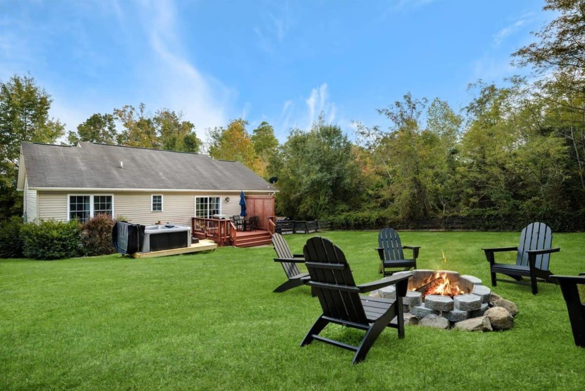Modern Decor, Hot Tub, Fire Pit & River Access! Luray Exterior foto